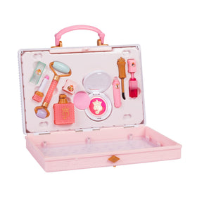 Disney Princess mirror compact for quick beauty checks during dress-up.