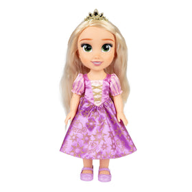 Unboxing view shows complete Tangled inspired playset