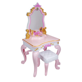 Disney Princess Vanity tiara on display enhances pretend play and princess-ready moments.