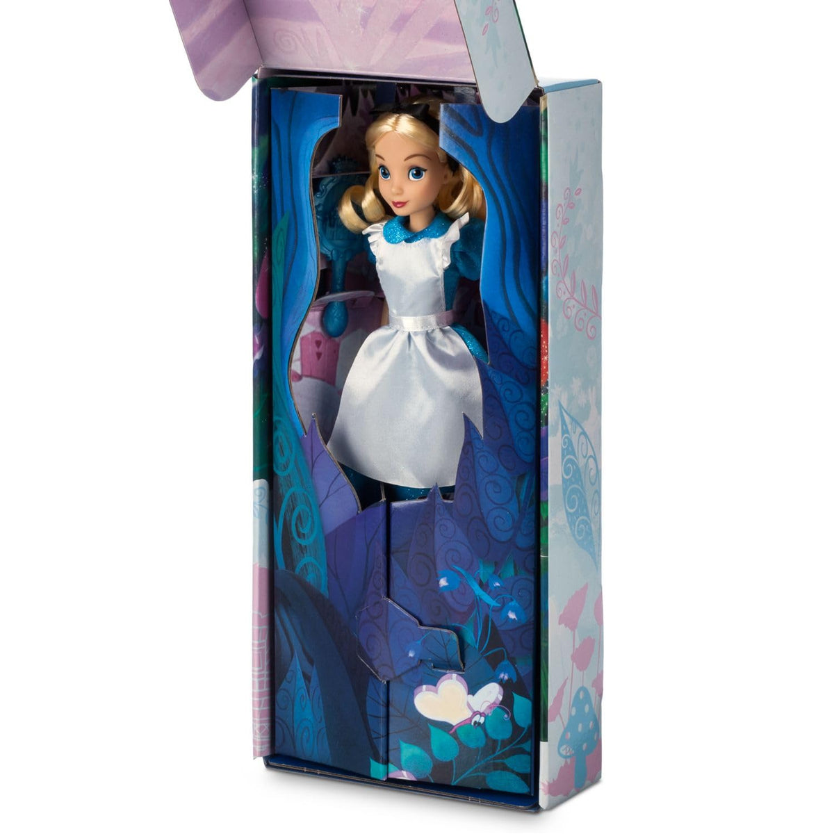 Disney Store Alice brush with molded details for easy styling and grooming.