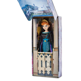 Anna doll cape and tiara from Disney Store invite elegant storytelling.