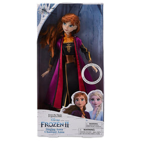 Disney Store Anna singing-doll features anna-singing-doll focus, promoting imaginative play.