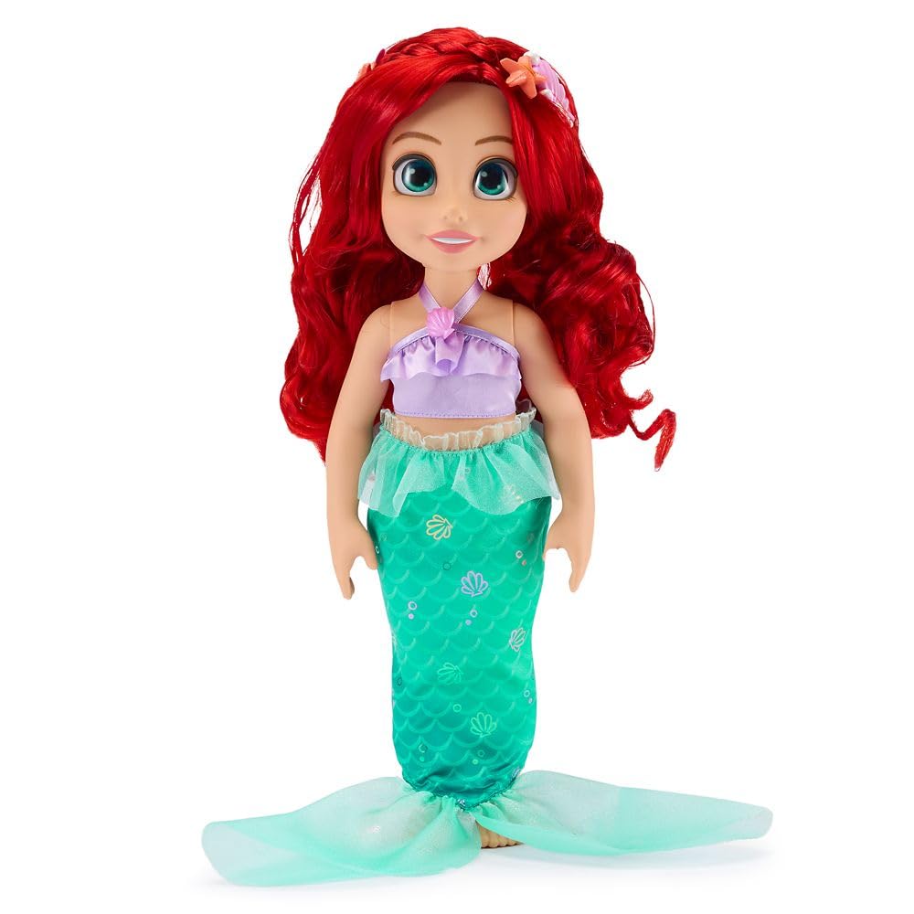 Disney Store Ariel Once Upon a Story doll, 16-inch figure for imaginative play and display.