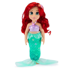 Disney Store Ariel Once Upon a Story doll, 16-inch figure for imaginative play and display.