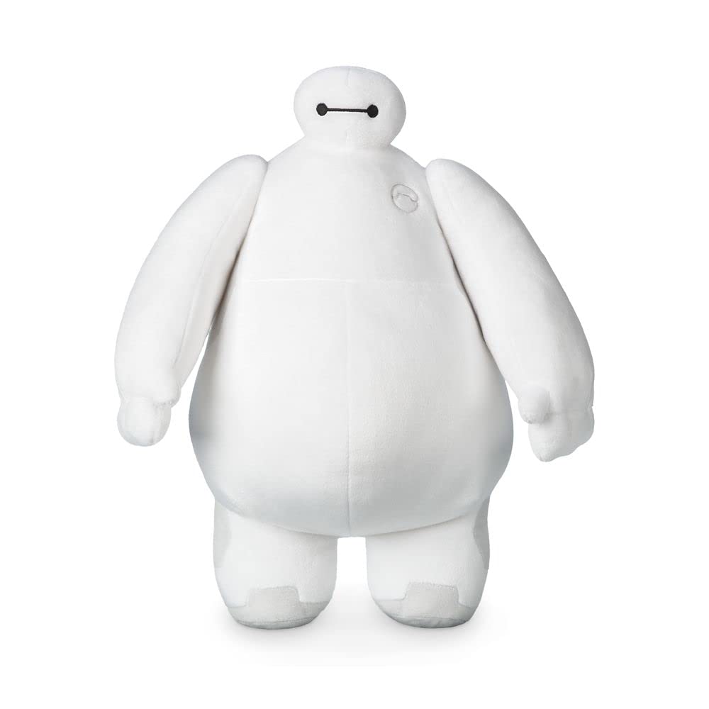Disney Store Baymax plush with detailed sculpting for lifelike play and companionship.