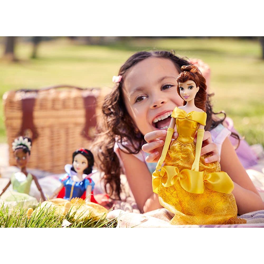 Disney Store Belle 11-inch poseable doll for dynamic play scenes