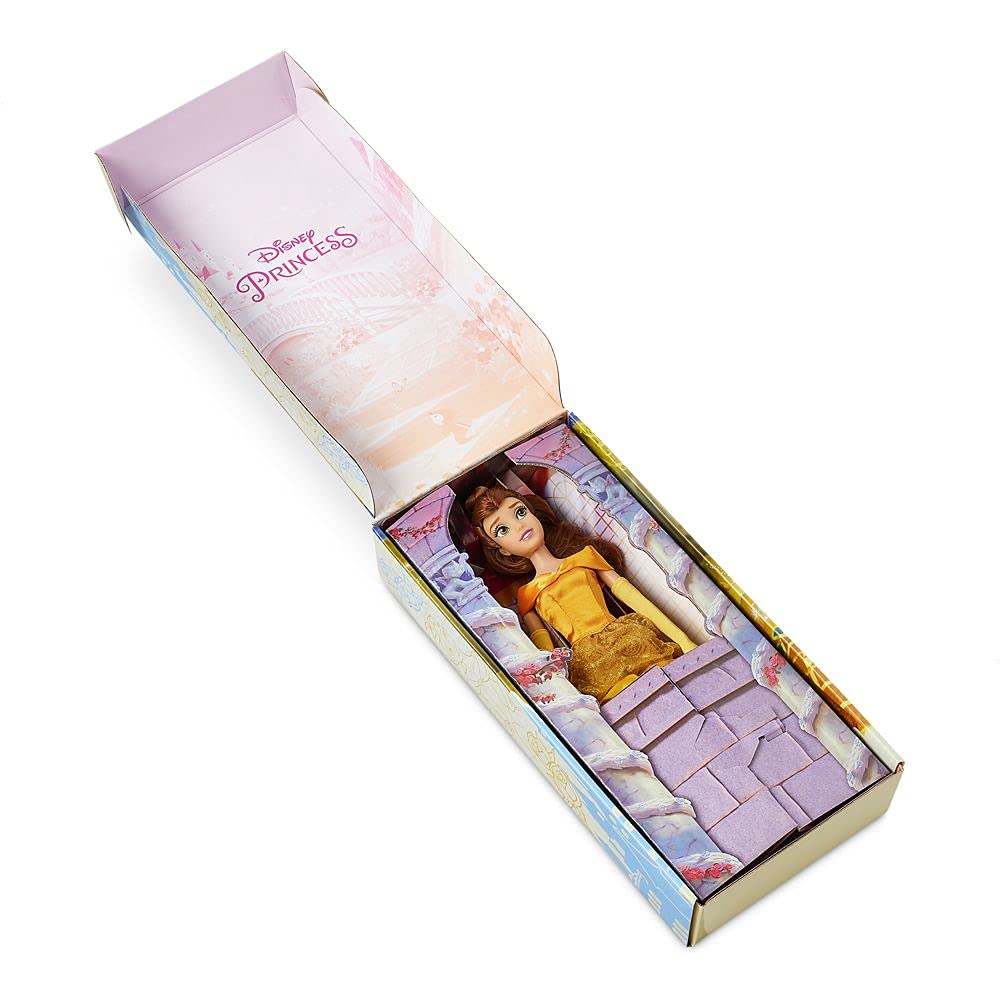 Disney Store Belle doll brush included for grooming play and adventures
