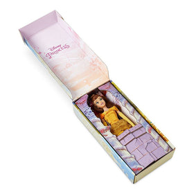 Disney Store Belle doll brush included for grooming play and adventures
