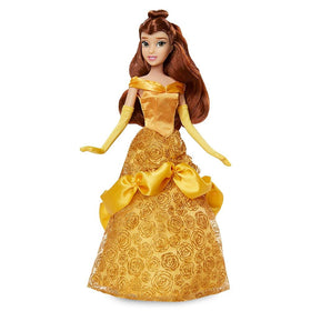 Disney Store Belle doll poseable joints enable varied storytelling poses
