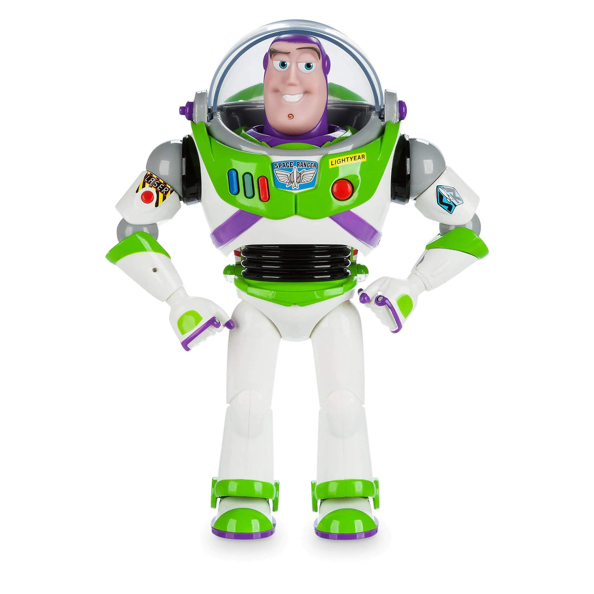 Buzz Lightyear arm laser in action for enhanced pretend missions
