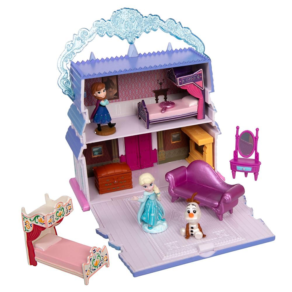Disney Store castle interior playspace with accessories for mini adventures.