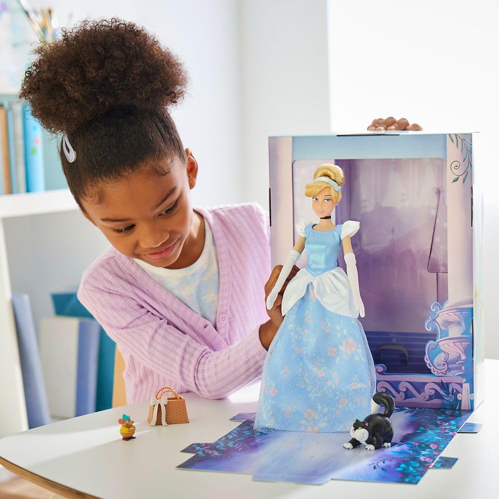 Disney Store Cinderella Story Doll hairband—polished princess look.