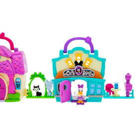 Disney Store Daisy Duck Café Playhouse tea party setup encourages gentle social pretend tea