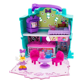 Disney Store Daisy Duck Café Playset poseable Daisy figure for interactive friendship play