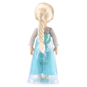 Display-ready Elsa doll for shelves and collections