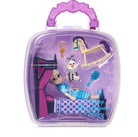 Disney Store Elsa mini doll for imaginative storytelling and portable play.