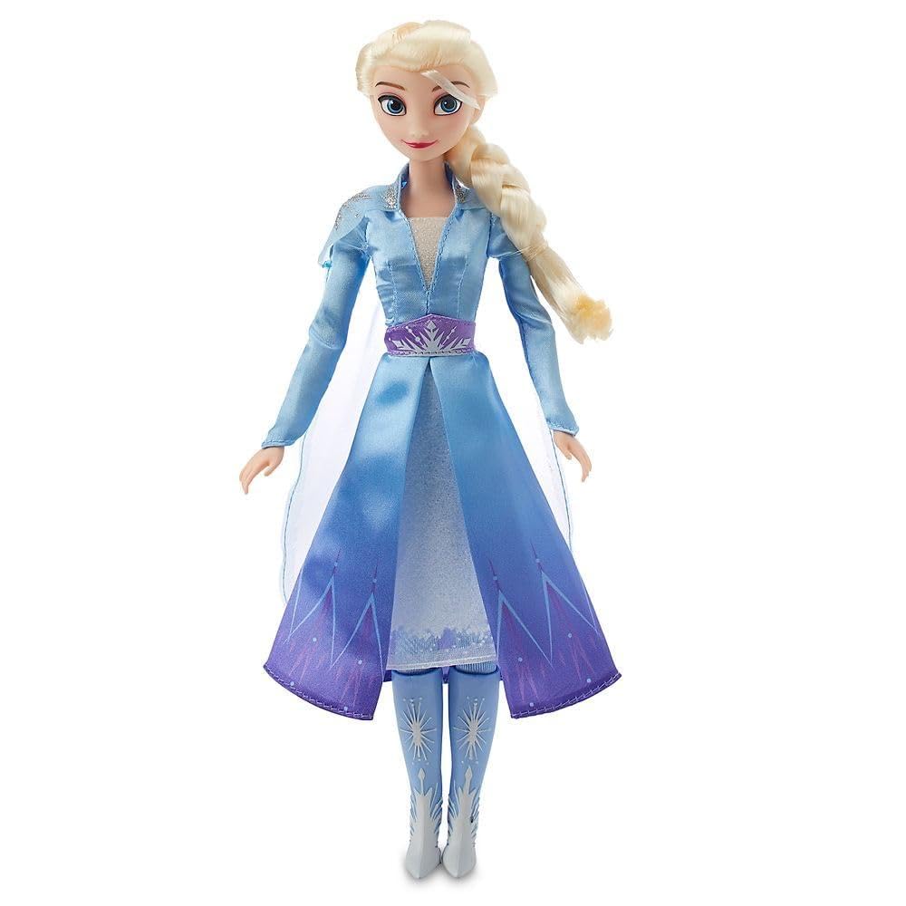 Disney Store Elsa singing doll with wrist twirl activates song for imaginative play