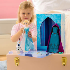 Disney Store Elsa Story Doll with extra dress and accessories for versatile pretend adventures.