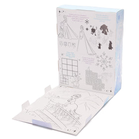 Disney Store Elsa Story Doll includes coloring book for extended creative playtime.