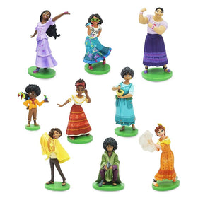 Disney Store Encanto deluxe Mirabel figure on attached base invites imaginative play