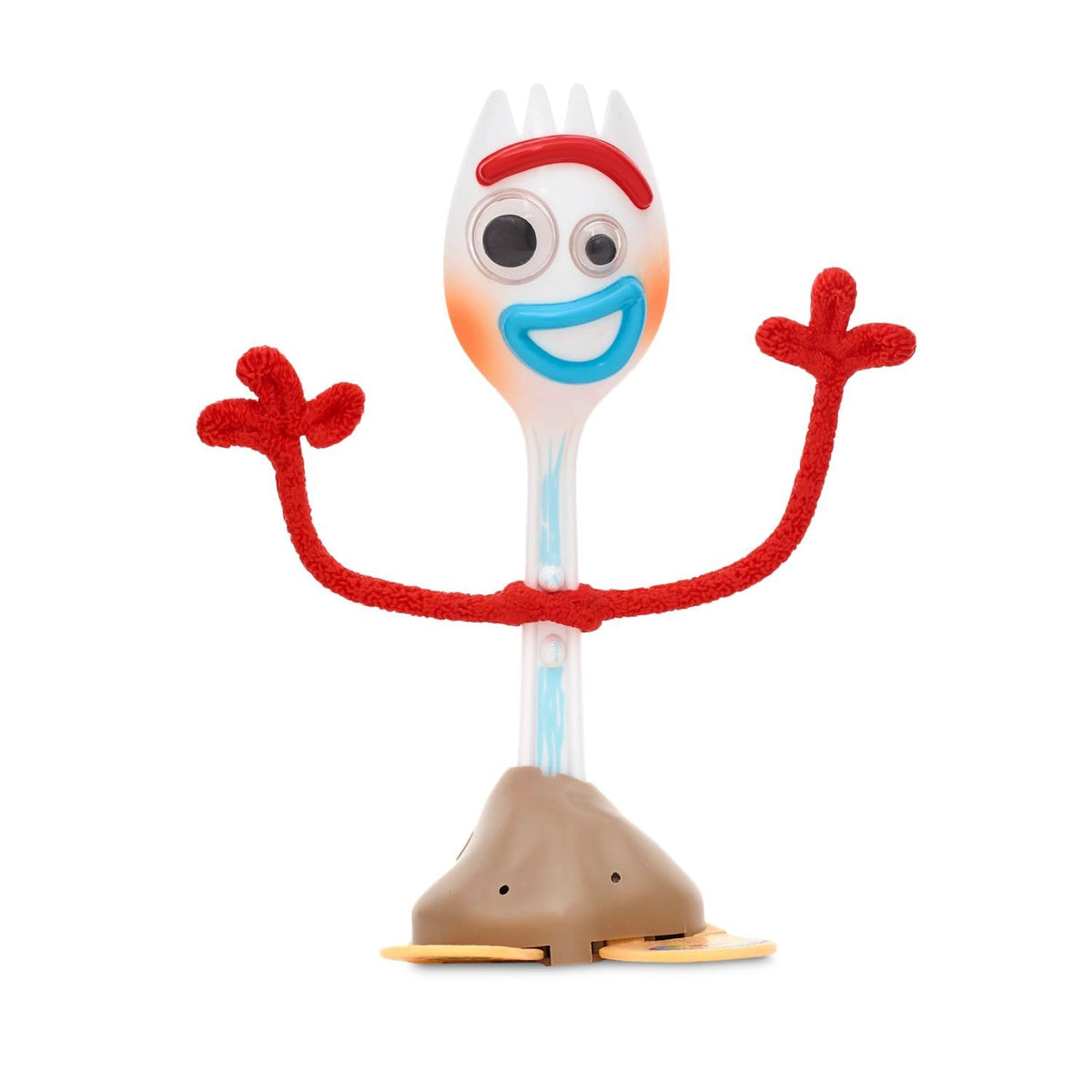 Disney Store Forky front view showing expressive features for imaginative storytelling