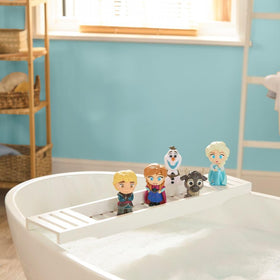 Disney Store Frozen Elsa figure included for imaginative bath play.