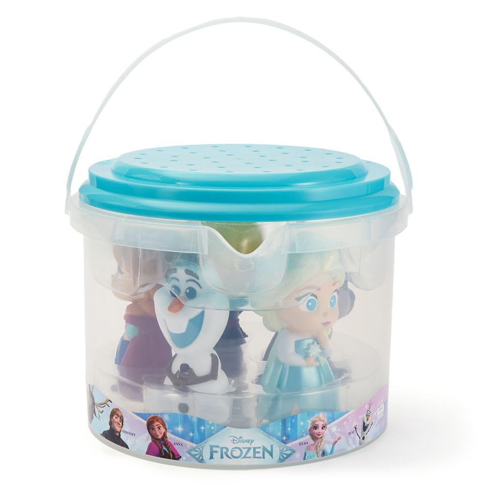 Disney Store Frozen Kristoff figure supports action-packed bath stories.