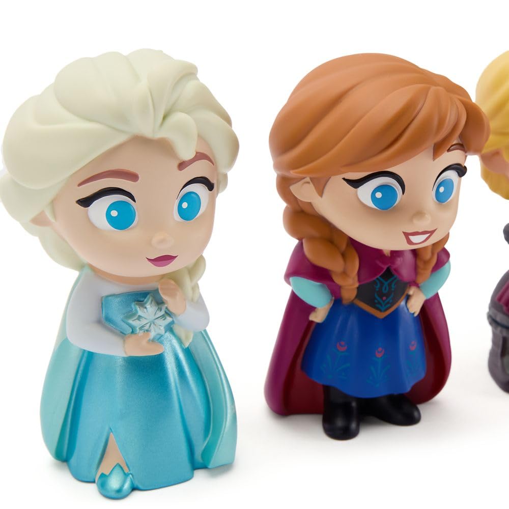 Disney Store Frozen Sven figure enhances imaginative adventures in tub.