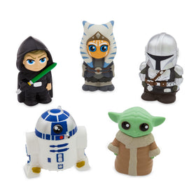 Disney Store Grogu bath figure perfect for imaginative rinse-and-pour play.