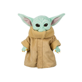 Disney Store Grogu plush with embroidered details for a lifelike Star Wars companion.