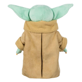 Disney Store Grogu plush with fuzzy trims for extra cuteness.