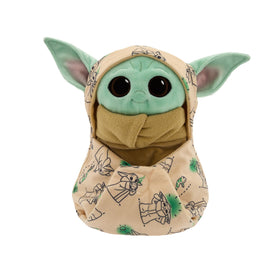 Disney Store Grogu plush with robe and swaddle for cozy cuddles
