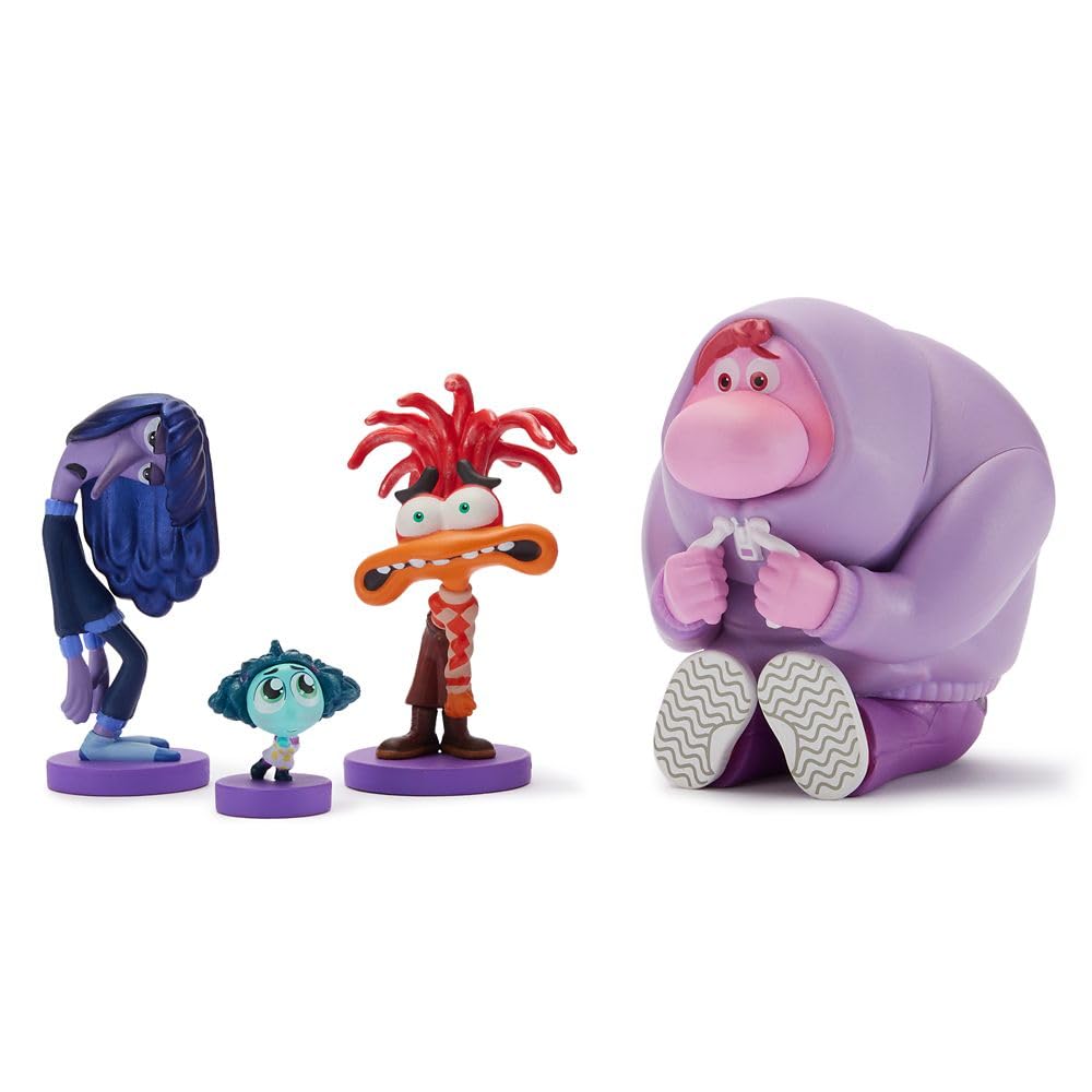Anger figure from Disney Store Inside Out 2, a bold desk-top companion.