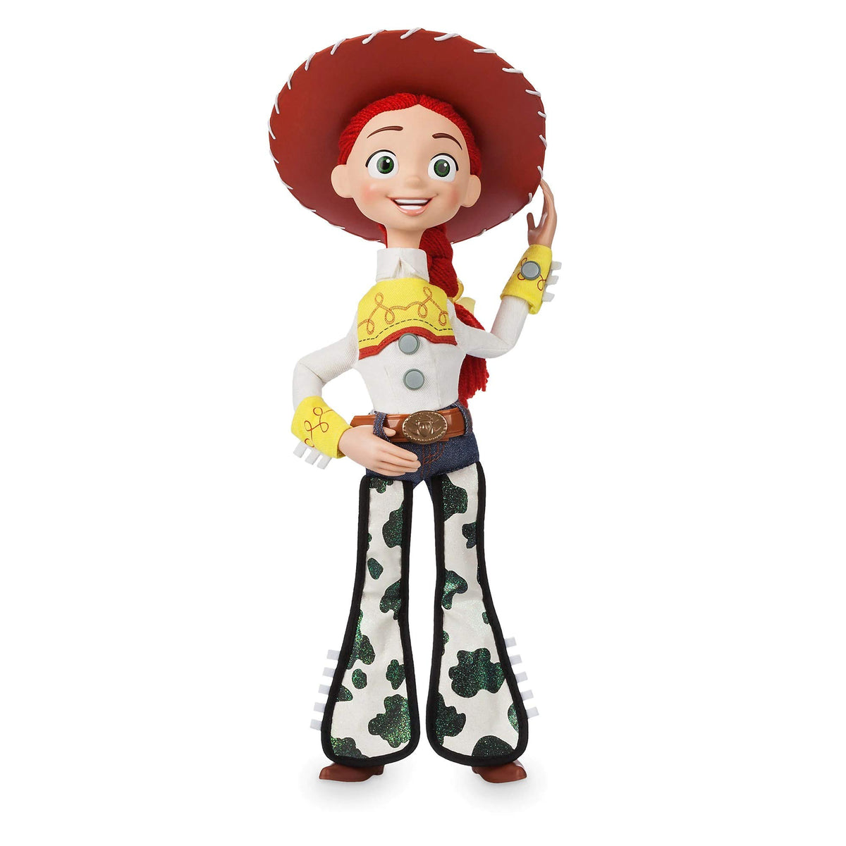 Disney Store Jessie embroidered features highlight lifelike details for imaginative play