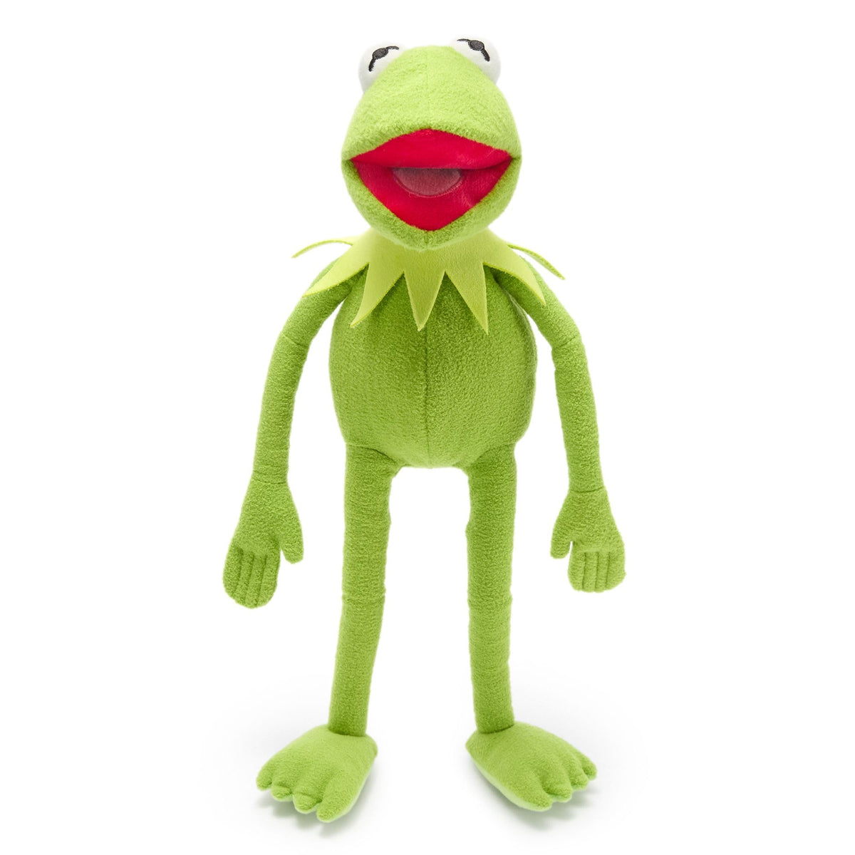 Kermit plush crafted from soft fabric for cozy daily use