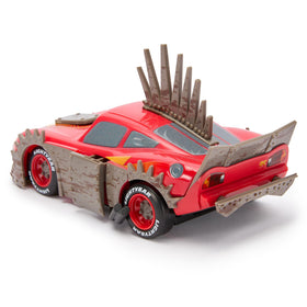 Lightning McQueen RC car with 2.4GHz remote for smooth control.