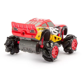 Disney Store Lightning McQueen RC car light-up smoke effect with water activation.