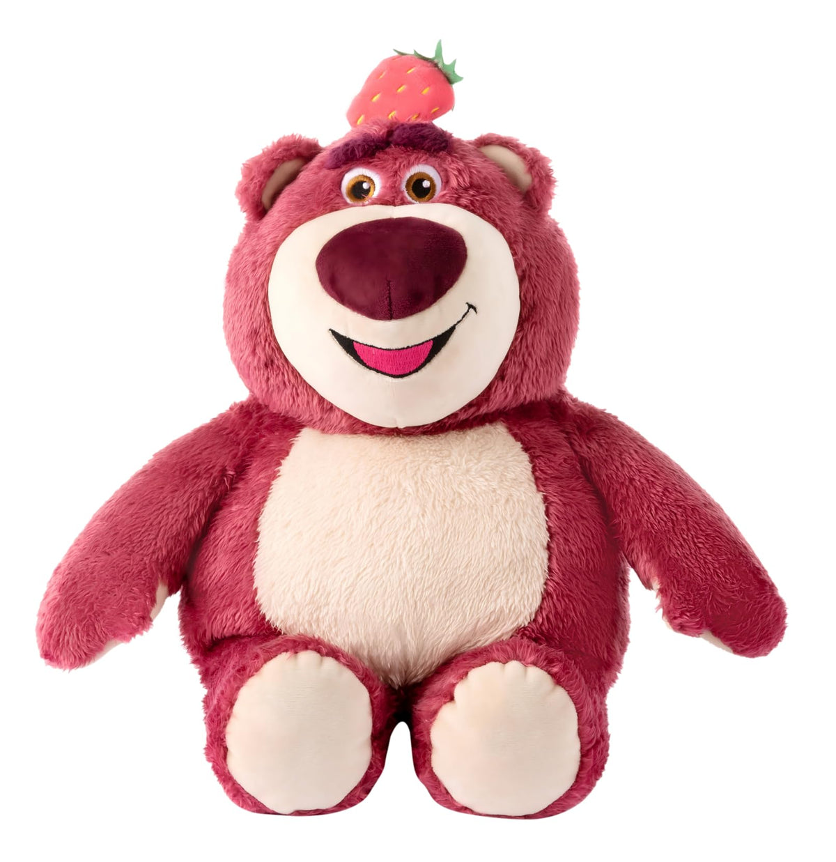 Disney Store Lotso plush 14-inch front view, officially licensed and cuddly