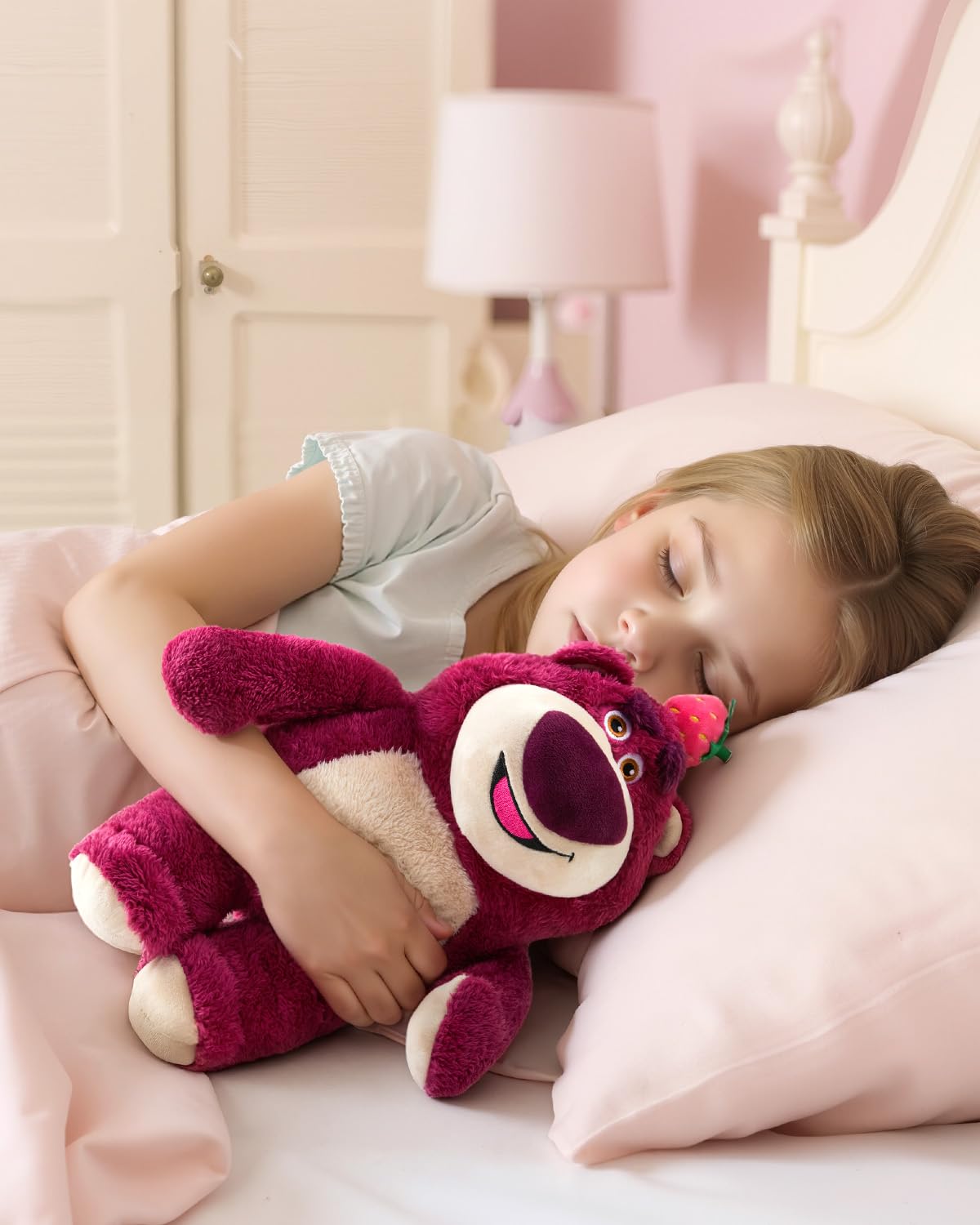 Disney Store Lotso plush safe design with embroidered face