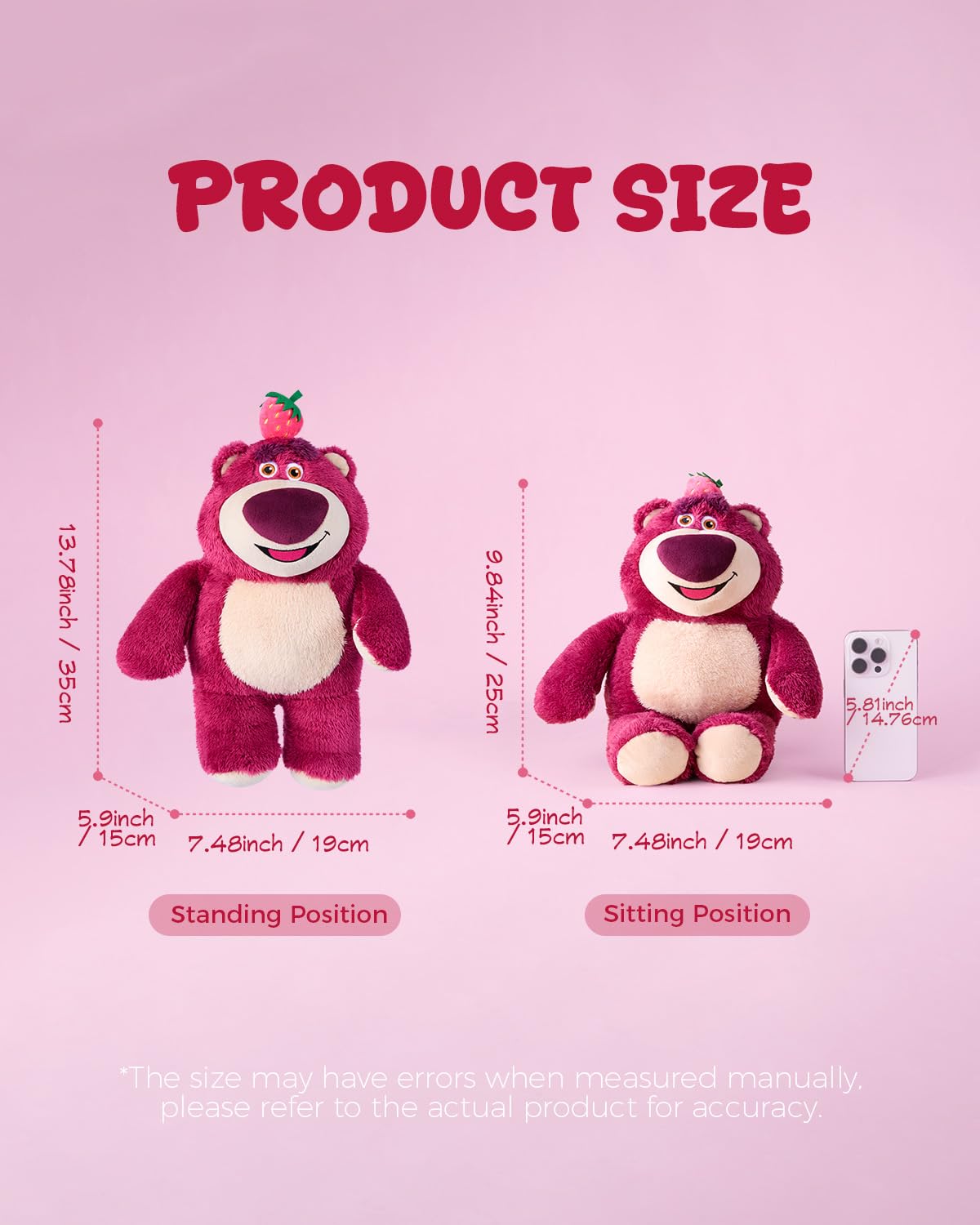 Disney Store Lotso plush scent feature hints at strawberry fragrance