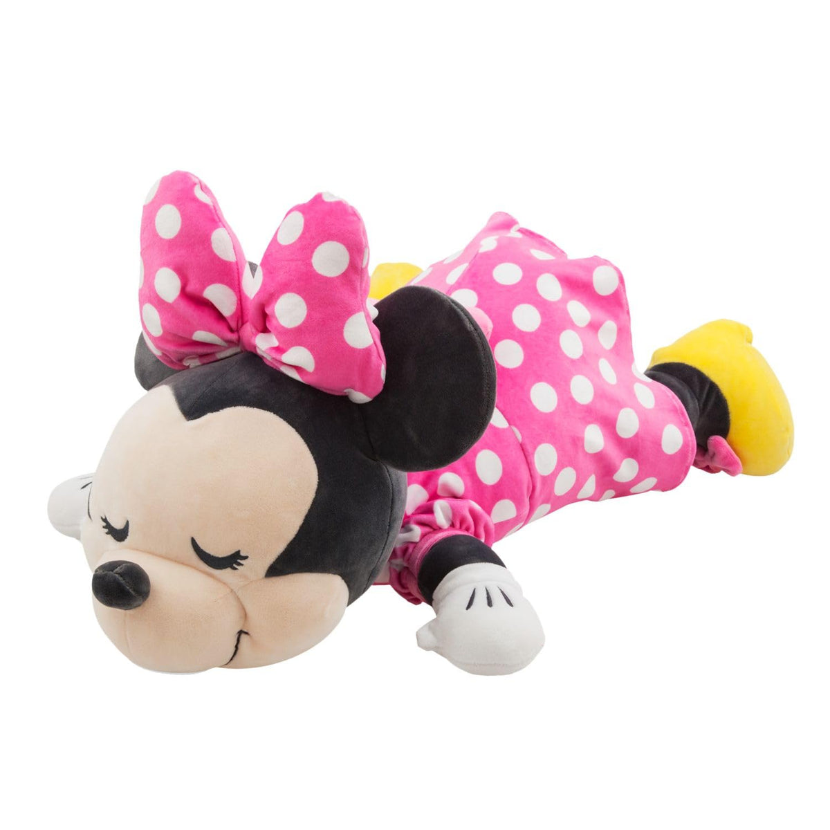 Disney Store Minnie Mouse Cuddleez plush, 23-inch size for cozy snuggles