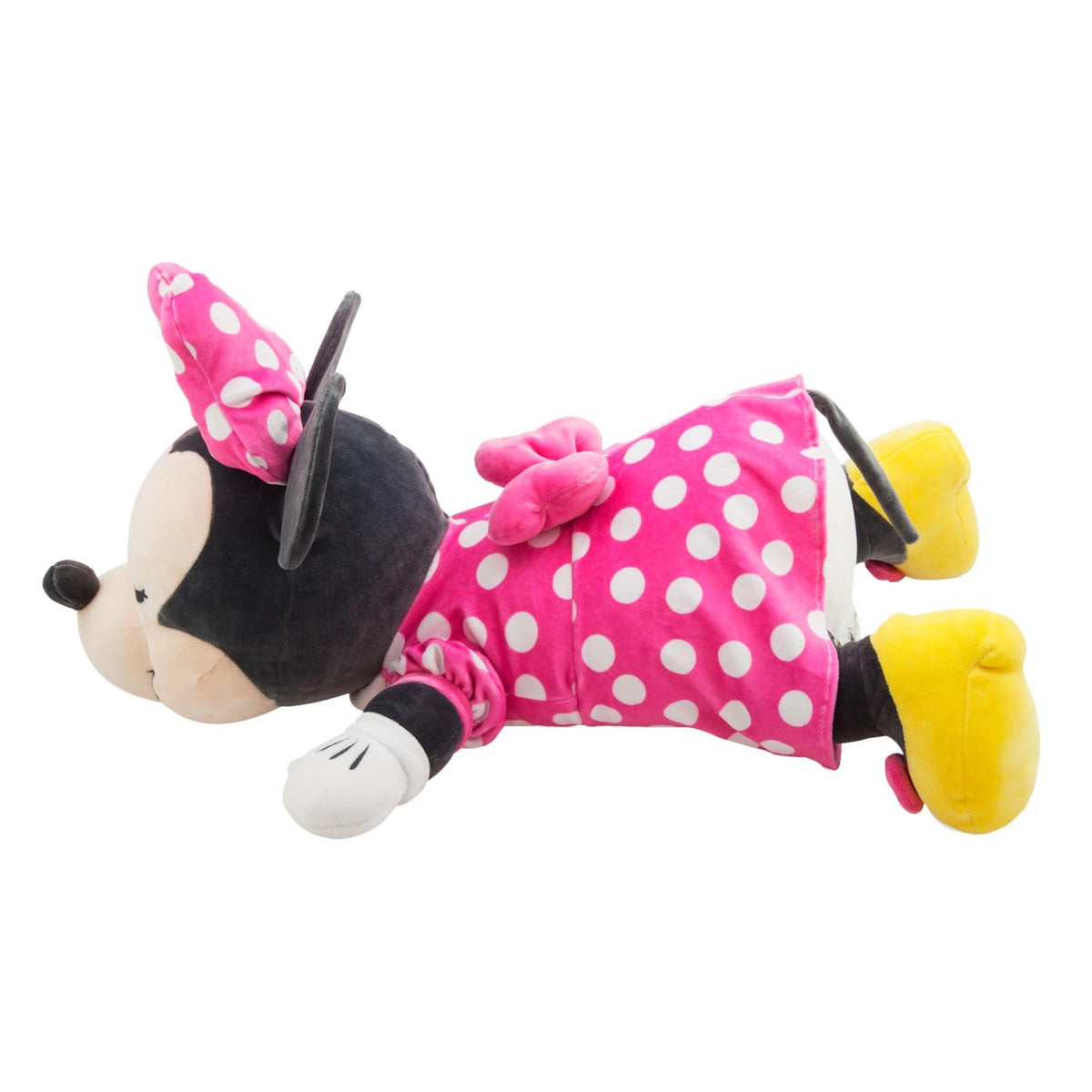 Minnie Mouse Cuddleez plush pose for imaginative play and storytelling