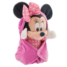 Disney Store Minnie Mouse promotes imaginative play as a gentle baby buddy.