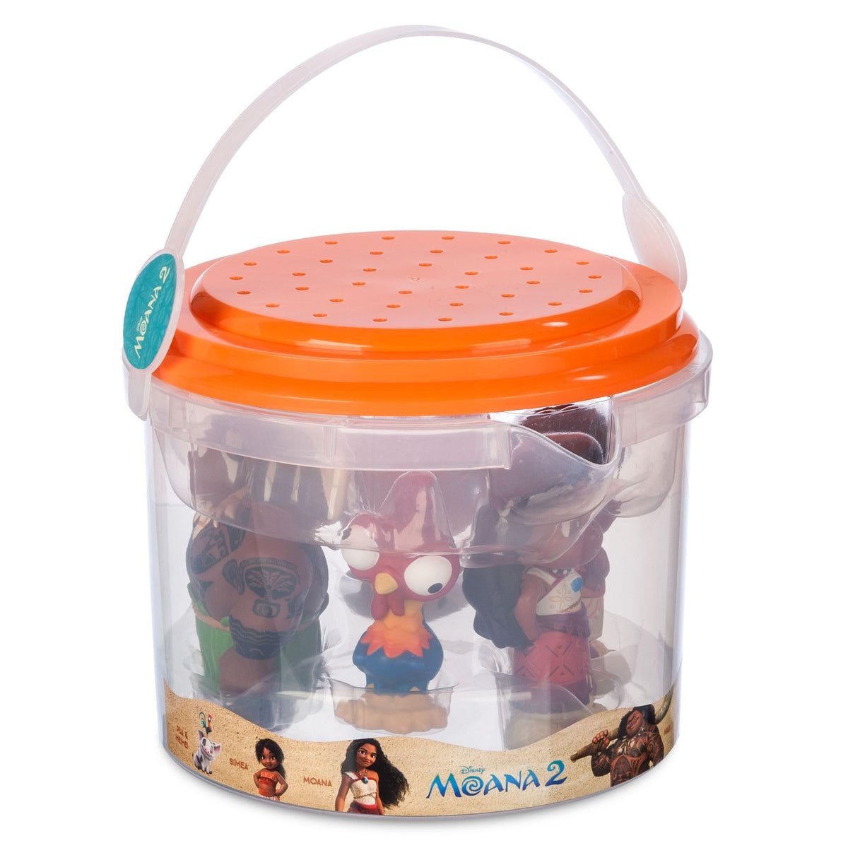 Disney Store Moana bath time set supports creative play and storytelling.