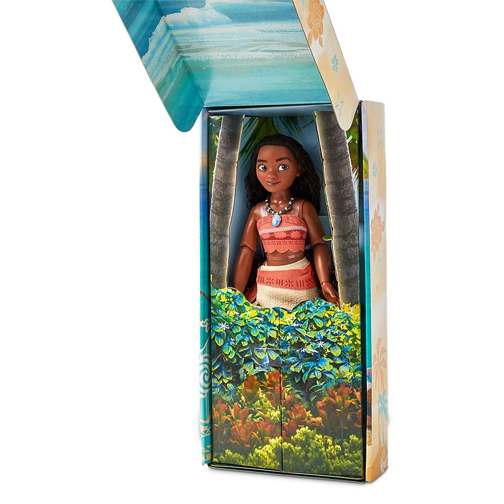 Moana doll by Disney Store, fully articulated for varied expressive poses