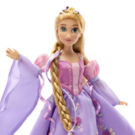 Disney Store Pascal figurine with floral collar, charming display companion