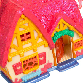 Disney Store portable playset on-the-go with glitter handle for travel-friendly fun.