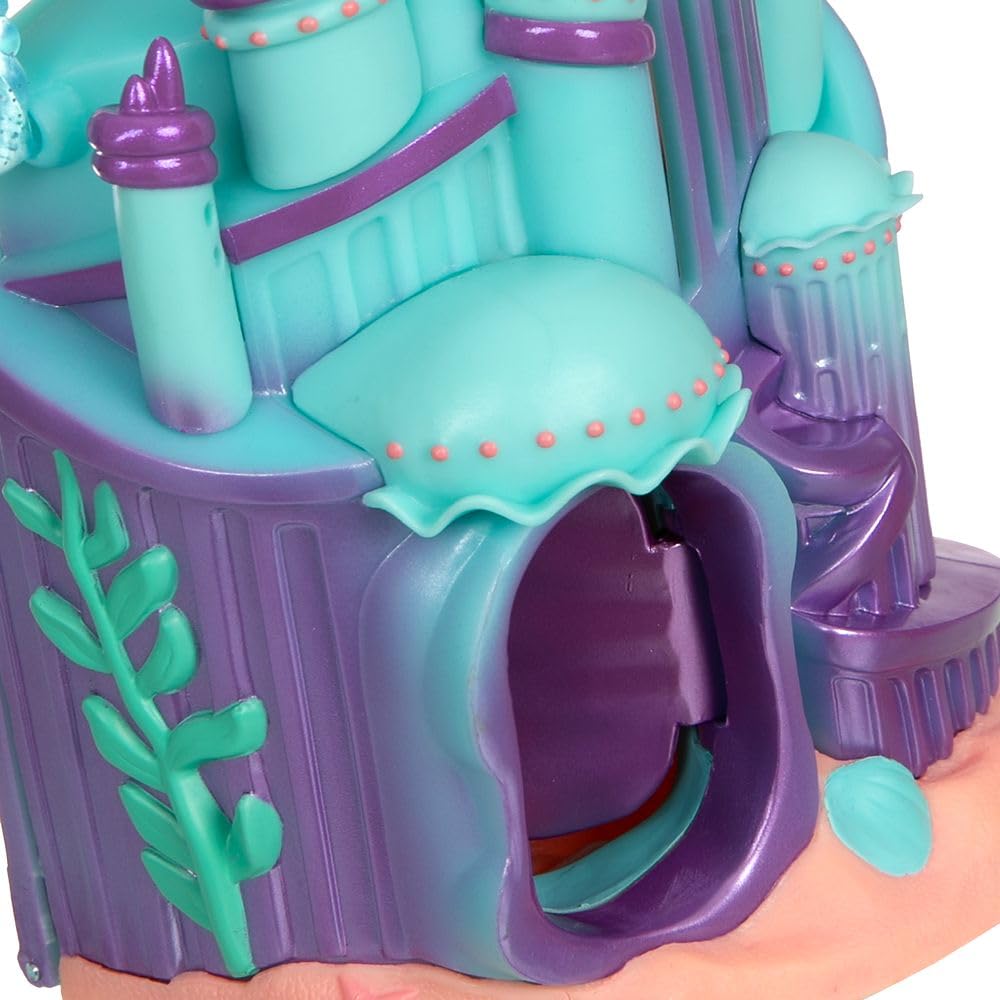 Disney Store Princess Micro Toy Set: Glitter carry handle for travel-friendly play.