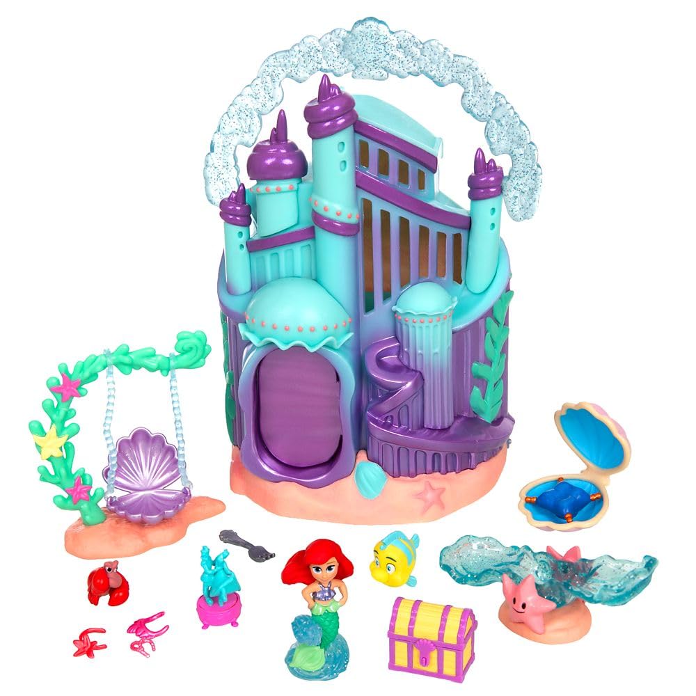 Disney Store Princess Micro Toy Set: Sebastian figure for musical storytelling.