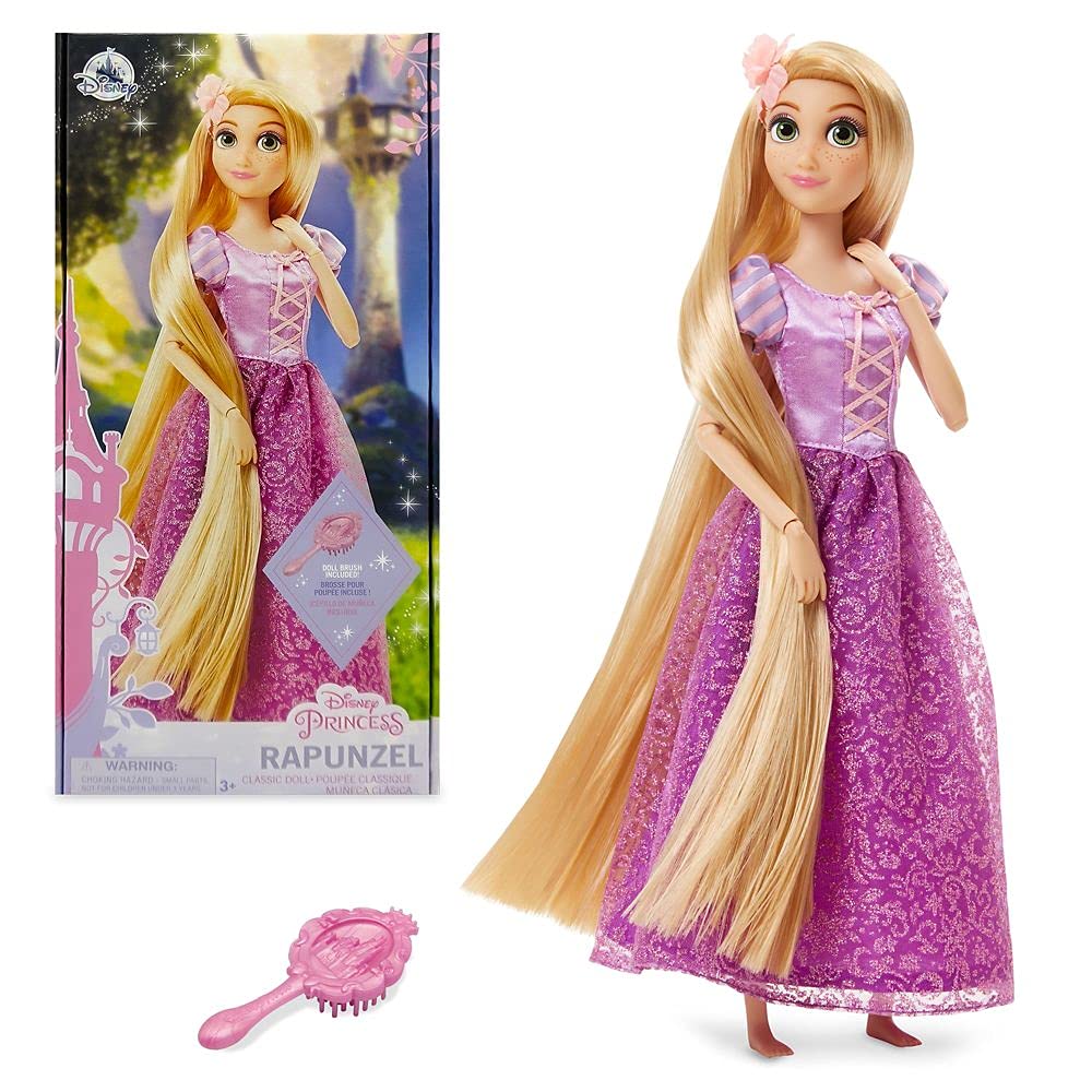 Disney Store Rapunzel doll full figure for imaginative storytelling.